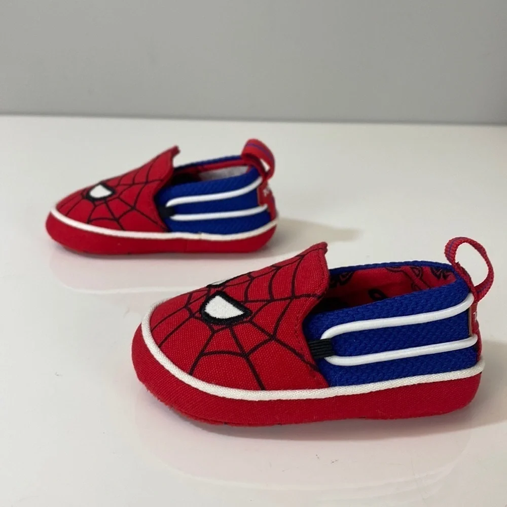 Toms x Marvel Spider-Man Baby Lima Shoes Size T3